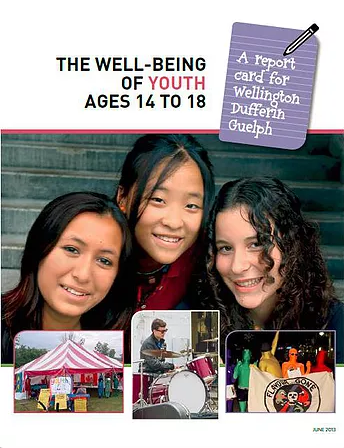 report cover with children ages 14 to 18
